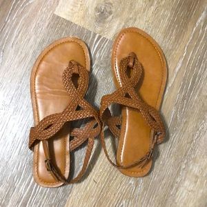 Merona Brown Sandals